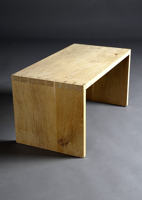 Dovetailed coffee table